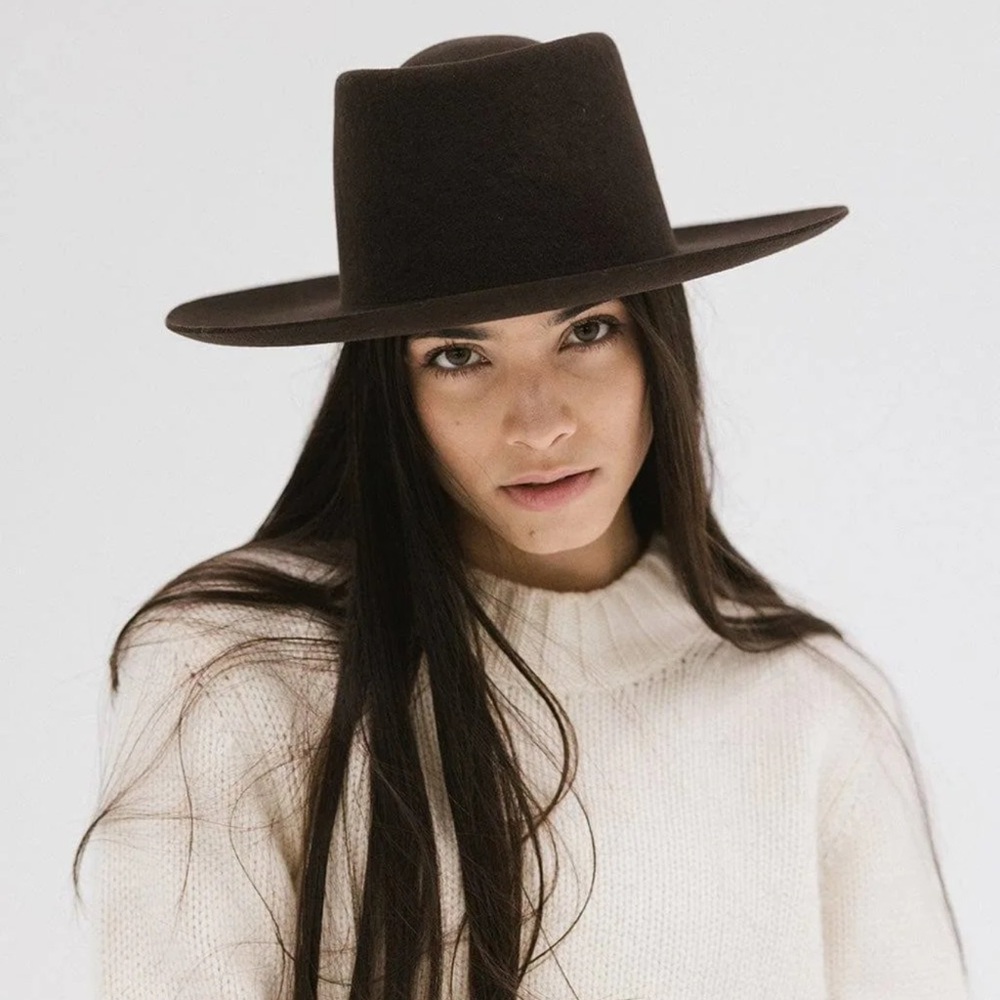 Gigi Pip Wide-Brim Hat